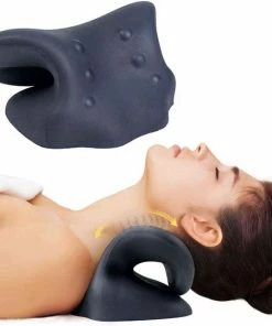 Lifeproducts Nekstretcher – Massagekussen – Nekmassage Apparaat – Shiatsu Massagekussen – Kussen Voor Nekklachten – Nek Stretcher - Zwart -KLASVSA Verkoop 550x540 2