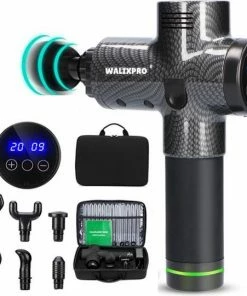 Merkloos Massagegun | Massagepistool | Theragun | Massage Gun | Massage Pistool | Massageapparaat | Spierherstel | Zwart