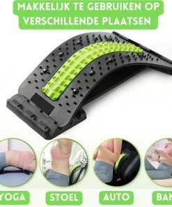 Luxovita Verstelbare Rugstretcher - Voor Nek-/Rugklachten - Rugmassage - Backstretcher - Groen 9 Luxovita Verstelbare Rugstretcher - Voor Nek-/Rugklachten - Rugmassage - Backstretcher - Groen -KLASVSA Verkoop 550x541 14