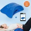 Comformidable Backstretcher - Traagschuim Rugstretcher - Postuur Corrector - Rug Corrector - Massageapparaat - Nekstretcher - Inclusief E-Book