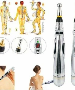 Xenium Massage Pen - Elektronische Acupunctuur Pen - Ronde En Platte Kop - Gel - Handleiding - Massage Apparaat ? Spierontspanning - Pijnbestrijding ? Meridiaan Energy Pen -KLASVSA Verkoop 550x541 25