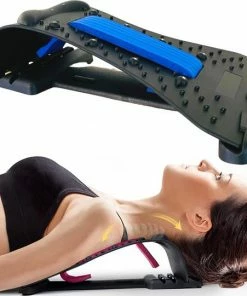 Nekstretcher Nekmassage Apparaat - Backstretcher Met Nekmassage - Rugstretcher Earkings