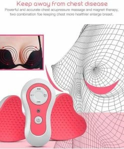 Skyini Elektrische Borstvergroting Massage Borst Acupressuur Massage Magneet Therapie Anti Borst Verslapping Apparaat Voor Vrouwen