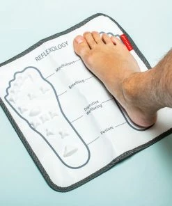 Kikkerland Voetmassage Mat - Ontspanning - Mindfulness - Voor Op De Bank Of Op Bed