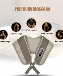 LitaLife Shiatsu Massage Shawl - Cervical Massage Shawls - 99 Massage Modus - Massagekussen - Massageapparaat - Nekmassage Kussen - Massage Apparaat Voor Nek / Schouder / Rug / Benen / Voeten - Voor Thuis - Geen Accu - 220 Volt 7 LitaLife Shiatsu Massage Shawl - Cervical Massage Shawls - 99 Massage Modus - Massagekussen - Massageapparaat - Nekmassage Kussen - Massage Apparaat Voor Nek / Schouder / Rug / Benen / Voeten - Voor Thuis - Geen Accu - 220 Volt -KLASVSA Verkoop 550x542 6