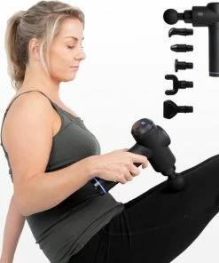 Infinity Goods Massage Gun - Sport En Relax Massage - Nek, Rug, Fullbody - Professioneel Massage Pistool - 6 Opzetstukken - 20 Standen - Koffer - Zwart -KLASVSA Verkoop 550x543 7