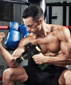 Basena - Massage Gun - Sport And Relax Massage - Zwart/goud -KLASVSA Verkoop 550x544 10