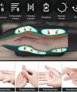 Bluemay Handmassage Apparaat - Massageapparaat - Reuma/RSI/Artrose & Gewrichtspijn - Handreflexologie - Draadloos - Zwart 6 Bluemay Handmassage Apparaat - Massageapparaat - Reuma/RSI/Artrose & Gewrichtspijn - Handreflexologie - Draadloos - Zwart -KLASVSA Verkoop 550x544 13