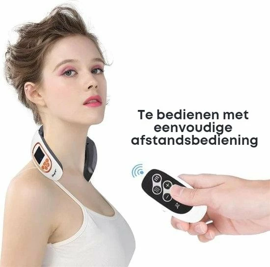 Homezie Nekmassage Apparaat | Massagekussen | Massage Apparaat | Nekmassage | Massage | Kalmerende Warmte- En Vibratiemassage 4 Homezie Nekmassage Apparaat | Massagekussen | Massage Apparaat | Nekmassage | Massage | Kalmerende Warmte- En Vibratiemassage - Afbeelding 4