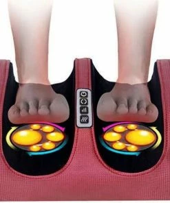 Merkloos Voetmassage Apparaat - 12 Massageballen - Automatische Timer - Bloedsomloop - Voetmassage - Voetmassage Apparaat Bloedsomloop - Moederdag Cadeautje