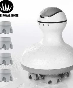 WHITE ROYAL HOME Hoofdmassage Apparaat - Slimme Elektrische Hoofdhuidmassager - Waterproof System - Scalp Massage