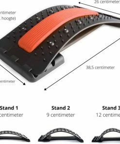 EarKings Backstretcher Massage Apparaat Met Zachte Massage Pads - Verstelbare Rugstretcher Voor Optimale Ontspanning - Rood 14 EarKings Backstretcher Massage Apparaat Met Zachte Massage Pads - Verstelbare Rugstretcher Voor Optimale Ontspanning - Rood -KLASVSA Verkoop 550x545 10