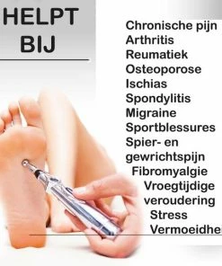Xenium Massage Pen - Elektronische Acupunctuur Pen - Ronde En Platte Kop - Gel - Handleiding - Massage Apparaat ? Spierontspanning - Pijnbestrijding ? Meridiaan Energy Pen -KLASVSA Verkoop 550x545 11