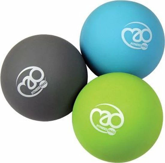 Fitness-mad Massageballen Trigger Point 6 Cm Pvc 3 Stuks 3 Fitness-mad Massageballen Trigger Point 6 Cm Pvc 3 Stuks - Afbeelding 3