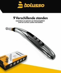 Bolusso Complete Acupunctuur Pen Set ? Inclusief 5 Kopstukken, Nederlandse Handleiding ? Massage Pen En Hulpmiddel ? Oplaadbaar - Inclusief Gel Potjes -KLASVSA Verkoop 550x546 10