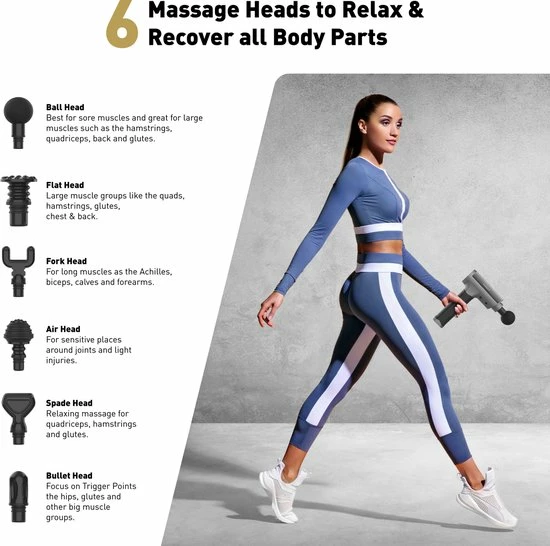 Dogma? Massage gun Elite - Sport en Relax Massage Pistool - Professioneel Massagegun - Massagepistool - Massage Apparaat - Massage Pistool Dogma? Massage Gun Elite - Sport En Relax Massage Pistool - Professioneel Massagegun - Massagepistool - Massage Apparaat - Massage Pistool -KLASVSA Verkoop 550x546 21