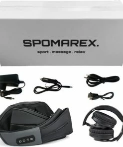 SPOMAREX. SPOMAREX - Draadloos Massagekussen - Shiatsu Massage - Incl. Draadloze Koptelefoon - Drukpunt Massage - Draadloos Te Gebruiken - Zwart/grijs - Massage Kussen 13 SPOMAREX. SPOMAREX - Draadloos Massagekussen - Shiatsu Massage - Incl. Draadloze Koptelefoon - Drukpunt Massage - Draadloos Te Gebruiken - Zwart/grijs - Massage Kussen -KLASVSA Verkoop 550x546 24