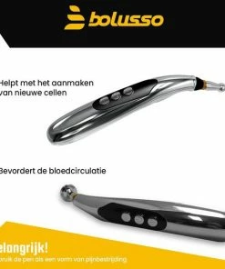 Bolusso Complete Acupunctuur Pen Set ? Inclusief 5 Kopstukken, Nederlandse Handleiding ? Massage Pen En Hulpmiddel ? Oplaadbaar - Inclusief Gel Potjes -KLASVSA Verkoop 550x546 6