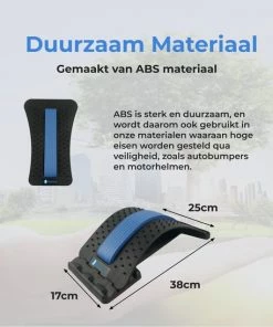 Backzy Backstretcher - Rugstretcher - Nekstretcher - Rug Corrector - Rugmassage - Massage Apparaat- Yogamat - Rugbrace - Rugsteun -KLASVSA Verkoop 550x548 12
