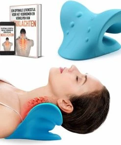 Oyka Nekstretcher - Nekkussen - Nekmassage - Massagekussen - Nek Stretcher - Inclusief E-Boek