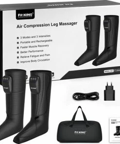 FIT-KING FIT KING? - Professioneel Compressie Beenmassage Apparaat - Voetmassage Apparaat Bloedsomloop - Draadloos - Oplaadbaar -KLASVSA Verkoop 550x548 28