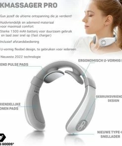 Vulpes Goods Vulpes BodyCare? Professioneel Nekmassage Apparaat Met Infrarood ? 6 Verschillende Massages Met 15 Snelheden - Geschikt Voor Nekklachten ? Warmte Massage Kussen ? Massage Apparaat Voor Nek / Schouder -KLASVSA Verkoop 550x548 4