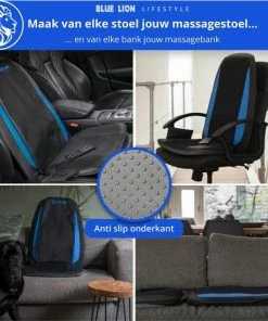 Blue Lion Lifestyle Blue Lion Rugmassage Kussen - Shiatsu Stoel Massagekussen - Massagestoel - Elektrisch Rug Massage Apparaat Tegen Rugpijn Met Warmte -KLASVSA Verkoop 550x549 14