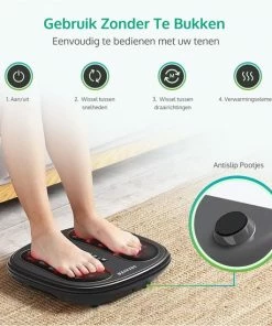 Dreaver Voetmassage Apparaat - 24 Shiatsu Massagekoppen - Infrarood Warmte Stand - Zwart 10 Dreaver Voetmassage Apparaat - 24 Shiatsu Massagekoppen - Infrarood Warmte Stand - Zwart -KLASVSA Verkoop 550x549 21