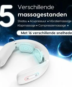 Diley Dreams® Infrarood Nekmassage Apparaat Met 3D Slaapmasker – Massage Apparaat – Massagekussen – Wit -KLASVSA Verkoop 550x549 26