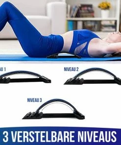 Buzzworldwide- Backstretcher - Rugpijn - Rugmassage - Rolastretcher - Accupresuur - Rugstretcher - Rugstrekker - Backzy - Rugklachten - Chiroboard - Verstelbaar - Rugpijn Verlichten - Acupunctuur - Triggerpoint - Rugsteun Auto - Ergonomische Rugsteun -KLASVSA Verkoop 550x549 3