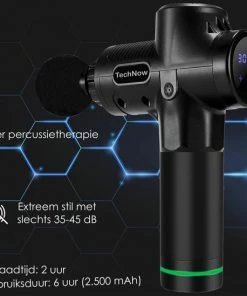 TechNow Massage Gun - Massagegun Massage Pistool Apparaten - Massage Gun Met 6 Massagekoppen En Koffer - Professioneel Massage Gun -KLASVSA Verkoop 550x549 30