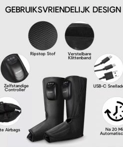 FIT-KING FIT KING? - Professioneel Compressie Beenmassage Apparaat - Voetmassage Apparaat Bloedsomloop - Draadloos - Oplaadbaar -KLASVSA Verkoop 550x549 52