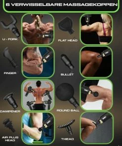 Sanbo? Massage Gun Elite - Sport En Relax Massage - Professioneel 30 Standen - Inclusief Koffer - Inclusief APP - Massage Pistool - Black Friday 2022 13 Sanbo? Massage Gun Elite - Sport En Relax Massage - Professioneel 30 Standen - Inclusief Koffer - Inclusief APP - Massage Pistool - Black Friday 2022 -KLASVSA Verkoop 550x550 100