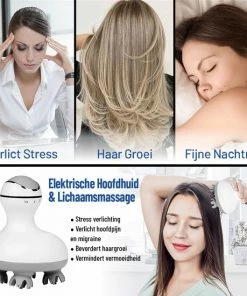 WHITE ROYAL HOME Hoofdmassage Apparaat - Slimme Elektrische Hoofdhuidmassager - Waterproof System - Scalp Massage -KLASVSA Verkoop 550x550 1000