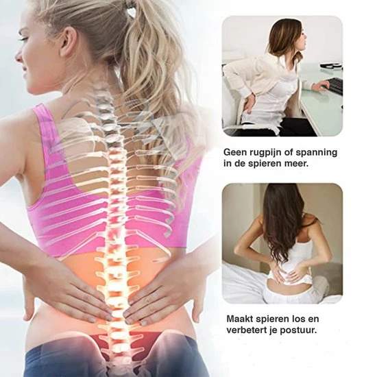 Luxovita Verstelbare Rugstretcher - Voor Nek-/Rugklachten - Rugmassage - Backstretcher - Groen Luxovita Verstelbare Rugstretcher - Voor Nek-/Rugklachten - Rugmassage - Backstretcher - Groen -KLASVSA Verkoop 550x550 1005