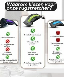 Luxovita Verstelbare Rugstretcher - Voor Nek-/Rugklachten - Rugmassage - Backstretcher - Groen 7 Luxovita Verstelbare Rugstretcher - Voor Nek-/Rugklachten - Rugmassage - Backstretcher - Groen -KLASVSA Verkoop 550x550 1006