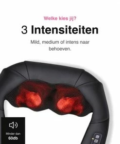 Vivid Green Nekmassage Apparaat - Shiatsu Massagekussen - Massage Apparaten - Nekmassage - Kussen Nek En Rug - Apparaat -KLASVSA Verkoop 550x550 1037