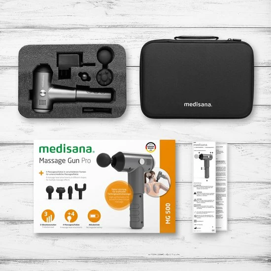 Medisana Massagegun Pro MG 500 9 Medisana Massagegun Pro MG 500 - Afbeelding 9