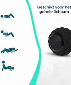 Massagerr? Massagebal - Vibrerend - Triggerpoint Bal - 4 Tril Niveaus - Massage Bal Elektrisch - Moderne Lacrosse Bal - Voetmassage - Massage Roller - Nek, Rug, Schouder, Fullbody -KLASVSA Verkoop 550x550 1052