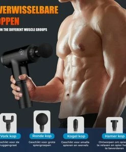 Marilo`s Marilo?s? Professionele Massage Gun ? Sport Massage Apparaat ? Incl. Opbergtas Zwart 10 Marilo`s Marilo?s? Professionele Massage Gun ? Sport Massage Apparaat ? Incl. Opbergtas Zwart -KLASVSA Verkoop 550x550 1056