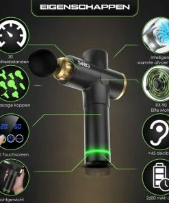 Sanbo? Massage Gun Elite - Sport En Relax Massage - Professioneel 30 Standen - Inclusief Koffer - Inclusief APP - Massage Pistool - Black Friday 2022 20 Sanbo? Massage Gun Elite - Sport En Relax Massage - Professioneel 30 Standen - Inclusief Koffer - Inclusief APP - Massage Pistool - Black Friday 2022 -KLASVSA Verkoop 550x550 106