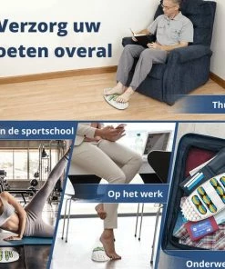 APHRO Voetmassage Apparaat - Voetensteun - Voetmassage Roller - Shiatsu - Acupunctuur - Voeten Verzorging - Voetenbad -KLASVSA Verkoop 550x550 1070