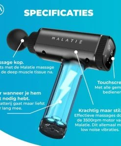 Malatie Massage Gun - Professioneel Massage Apparaat - Digitaal Scherm - Inclusief 6 Opzetstukken - 30 Standen - Professioneel - Massage Pistool 11 Malatie Massage Gun - Professioneel Massage Apparaat - Digitaal Scherm - Inclusief 6 Opzetstukken - 30 Standen - Professioneel - Massage Pistool -KLASVSA Verkoop 550x550 1076