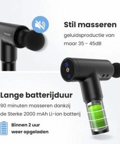 Lifeproducts Massage Gun PRIME - Massage Gun Professioneel - Massage Pistool - Zwart 10 Lifeproducts Massage Gun PRIME - Massage Gun Professioneel - Massage Pistool - Zwart -KLASVSA Verkoop 550x550 109