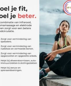 MF Goods Bloedcirculatieapparaat Luxe Totaalpakket - Voetmassage Apparaat Bloedsomloop - Tens Apparaat - Ems Apparaat - Riem Ems - Infraroodlamp - Plasma Afvoer Bloed 11 MF Goods Bloedcirculatieapparaat Luxe Totaalpakket - Voetmassage Apparaat Bloedsomloop - Tens Apparaat - Ems Apparaat - Riem Ems - Infraroodlamp - Plasma Afvoer Bloed -KLASVSA Verkoop 550x550 1097
