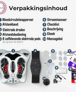 MF Goods Bloedcirculatieapparaat Luxe Totaalpakket - Voetmassage Apparaat Bloedsomloop - Tens Apparaat - Ems Apparaat - Riem Ems - Infraroodlamp - Plasma Afvoer Bloed 12 MF Goods Bloedcirculatieapparaat Luxe Totaalpakket - Voetmassage Apparaat Bloedsomloop - Tens Apparaat - Ems Apparaat - Riem Ems - Infraroodlamp - Plasma Afvoer Bloed -KLASVSA Verkoop 550x550 1098