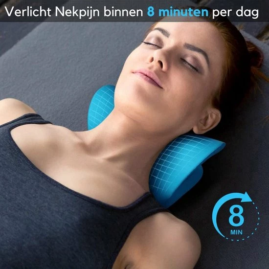 Nekstretcher - Massage Kussen - Nek Stretcher - Shiatsu Massagekussen - Nekmassage Apparaat - Belenthi Nekkussen - Massage - Paars - Acupunctuur 4 Nekstretcher - Massage Kussen - Nek Stretcher - Shiatsu Massagekussen - Nekmassage Apparaat - Belenthi Nekkussen - Massage - Paars - Acupunctuur - Afbeelding 4
