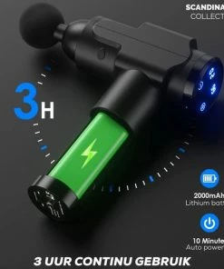 Scandinavian Collection Massage Gun 2.0 - Intense Nek En Rug Massage - Sport En Relax Massage - Professioneel- Inclusief Koffer - Massage Apparaat - 6 Standen - Massage Gun 2.0 13 Scandinavian Collection Massage Gun 2.0 - Intense Nek En Rug Massage - Sport En Relax Massage - Professioneel- Inclusief Koffer - Massage Apparaat - 6 Standen - Massage Gun 2.0 -KLASVSA Verkoop 550x550 1116