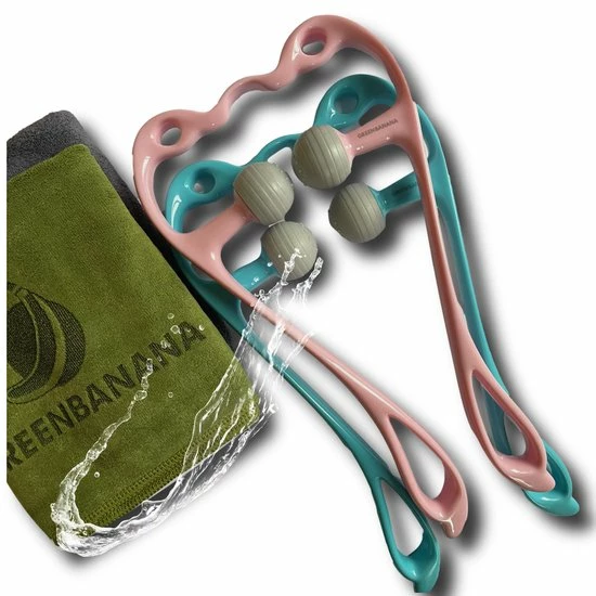 GreenBanana - Nek Massage - Massage Roller - Pijnlijke Drukpunt Massager - Hand Roller - Rollerbal Voor Nek - Schouder - Been- Triggerpoint - Acupressuur - Multifunctionele Handmatige GreenBanana Nek Massage Apparaat 5 GreenBanana - Nek Massage - Massage Roller - Pijnlijke Drukpunt Massager - Hand Roller - Rollerbal Voor Nek - Schouder - Been- Triggerpoint - Acupressuur - Multifunctionele Handmatige GreenBanana Nek Massage Apparaat - Afbeelding 5