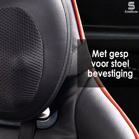 Draadloos Massagekussen met Warmtefunctie - Incl. Autolader - Nekmassage apparaat - Shiatsu Massage Synthesa Draadloos Massagekussen Met Warmtefunctie - Incl. Autolader - Nekmassage Apparaat - Shiatsu Massage -KLASVSA Verkoop 550x550 1127